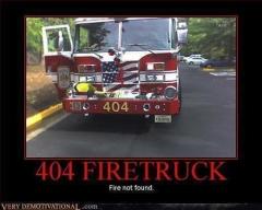 404 Fire Not Found